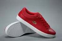 lacoste chaussures hommes 2018 discount big red leather